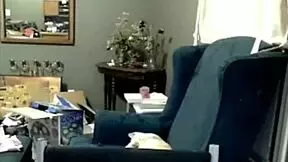 I watch Miss Liz Vicious masturbate with a big pink dildo on cam.