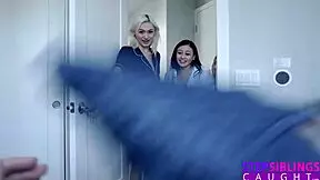 Stepsister's secret desire for masturbation