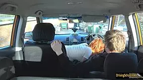 redhead ella hughes swallows a hot treat