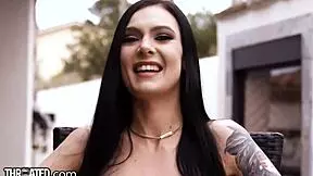 Throated Slut Tattooed Teen 18+ Takes Big Dick Roughing Her Mouth