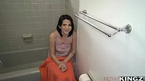 riley jean gets caught by stepbro for being too horny