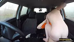 redhead ella hughes swallows a hot treat