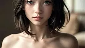 beautiful naked ai-generated girls star in steamy sex compilation.