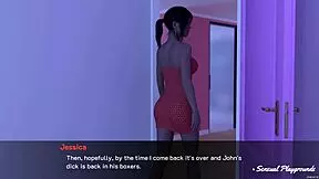 LUST THEORY: WHAT WOULD YOU CHOOSE? PETITE TEEN GIRLFRIEND GIVES BLOWJOB IN GROUP THREESOME PT1