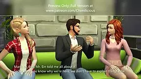 Teacher Exclaims, Sadie And Rachel Fuck Me In Group Hentai!