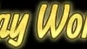 Classy brunette slut enjoys shaved pussy solo workout on holiday