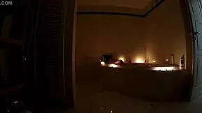 Watching My Petite Girlfriend's Intimate Bathtime Moments with Hidden Cam