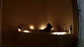 Watching My Petite Girlfriend's Intimate Bathtime Moments with Hidden Cam