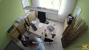 Loan4K Hot Stunner Needs Extra Money And She Agrees To Have A Hookup