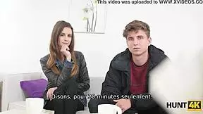 hunt4k solved financial issues with a sexy teen girl having sex for cash, cuckold watching