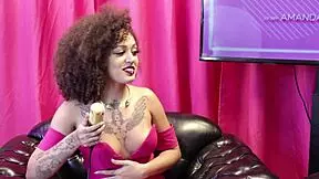 Lana Poison in sensual scene