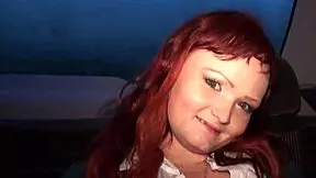 passionate redhead teen engages in public group sex, starting with doggystyle