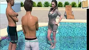 Wife and stepmother play the game!