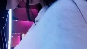 I lick my stepsister's pussy and she lets me record it