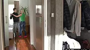 Can a blonde teen resist park seduction?