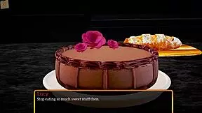 Blonde with small tits plays erotic family game 😏