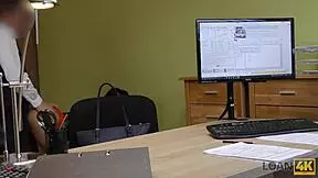 Girl is ready to do anything to get the money she needs.