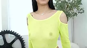 i get so wild feeling hot cum splash on my face after riding him.