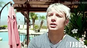 Cucking Young River Lynn with Jimmy and Johnny