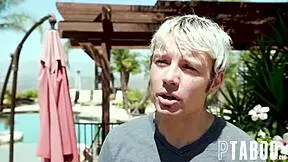 Cucking Young River Lynn with Jimmy and Johnny