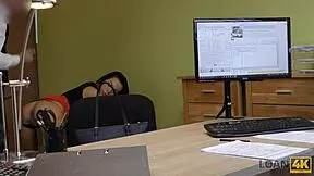 Girl is ready to do anything to get the money she needs.