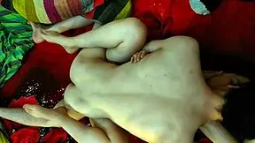 at home, i oiled her pussy till it was hot, then fucked her hard. want to see?