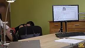 Girl is ready to do anything to get the money she needs.