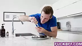 Pranking his teen stepsister and her sexy ass friends