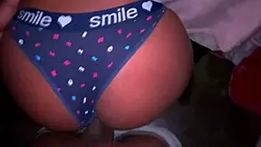 Can you believe she’s banging at her grandparents’ place? Keep quiet!