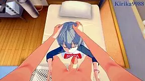 Hana Uzaki and Tsuki Uzaki intense sex - Uzaki-chan wants to hang out pov hentai