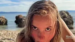 hey babe, getting fucked and creampied on mira david’s beach?