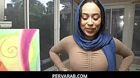 Pervarab - Brunette Innocent and Hot Hijab Stepsister Dania Vegax with Pussy Handjob Ass Sexy Boobs Teen 18+ Blowjob American