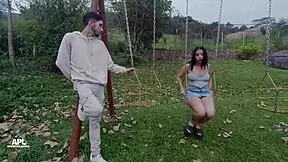 my beautiful stepsister lets me fuck her doggystyle to forget my ex