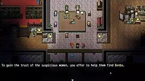 lost lagoon harem hentai game ep 1 cute naked fairy stuck in the prison key hole