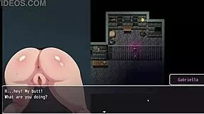 lost lagoon harem hentai game ep 1 cute naked fairy stuck in the prison key hole