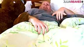 Sexy doctor treats patient in hospital room