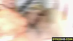 Rich Lesbian Cougar Uses Strapon To Ensnare Her Hot Teen Secretary. They Play With Toys In A Seductive Game.