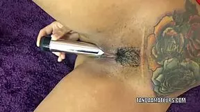 Latina Babe Charli Chavez Uses A Dildo On Her Tiny Pussy