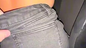 my first time fuckin' a street prostitute for money in the car, she takes off the condon