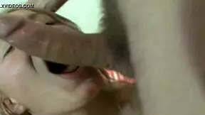 Intense teen 18+ cumshot in hardcore sex