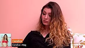 french teen candice masturbates before her pussy gets fucked