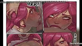 strawberry short cake hides dirty anal secret