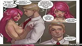 strawberry short cake hides dirty anal secret