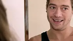 taking my stepsis phone away from blonde teen panties