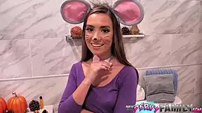 Cosplay Cutie Gets Clawed By A Crustacean Part 1 Of 2!