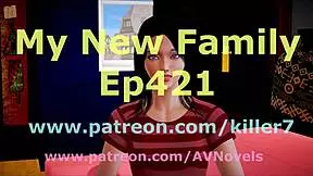 My new family 421: Anime game adventure