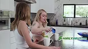 pounding my hesitant stepsister's tight pussy while she resists- haley spades and coco lovelock.