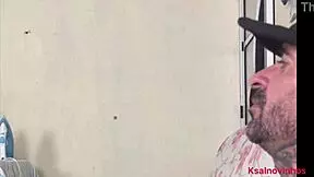 Boss watches maid iron clothes, eyeing her ass