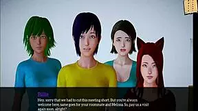 my new family 286 features erotic redhead teen with small tits