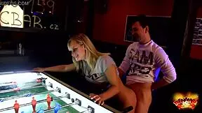 Agata Exclaims, 'Fuck My Ass Hard In This Public Video Game Room, Teen 18+ Style!' Watch The Intense Anal Action.